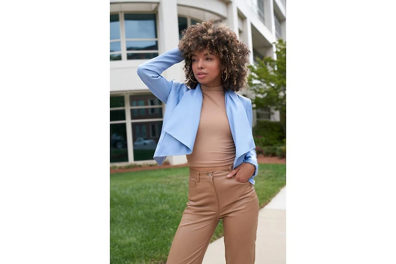 Lauren Faux Leather Jacket