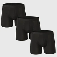 Alpine Swiss Men's Boxer Briefs 3 Pack Underwear Breathable Comfortable Trunks