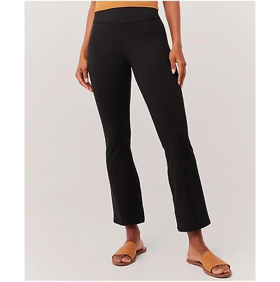Pact Women's PureFit Bootcut Legging - Cropped Made With Organic Cotton