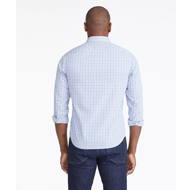 UNTUCKit Men's Regular Fit Wrinkle-Free Durif Button Up Shirt