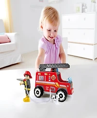 Hape Fire Truck Playset