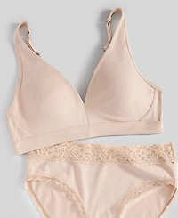 State of Day Women's Cotton Blend Bralette, Created for Macy's