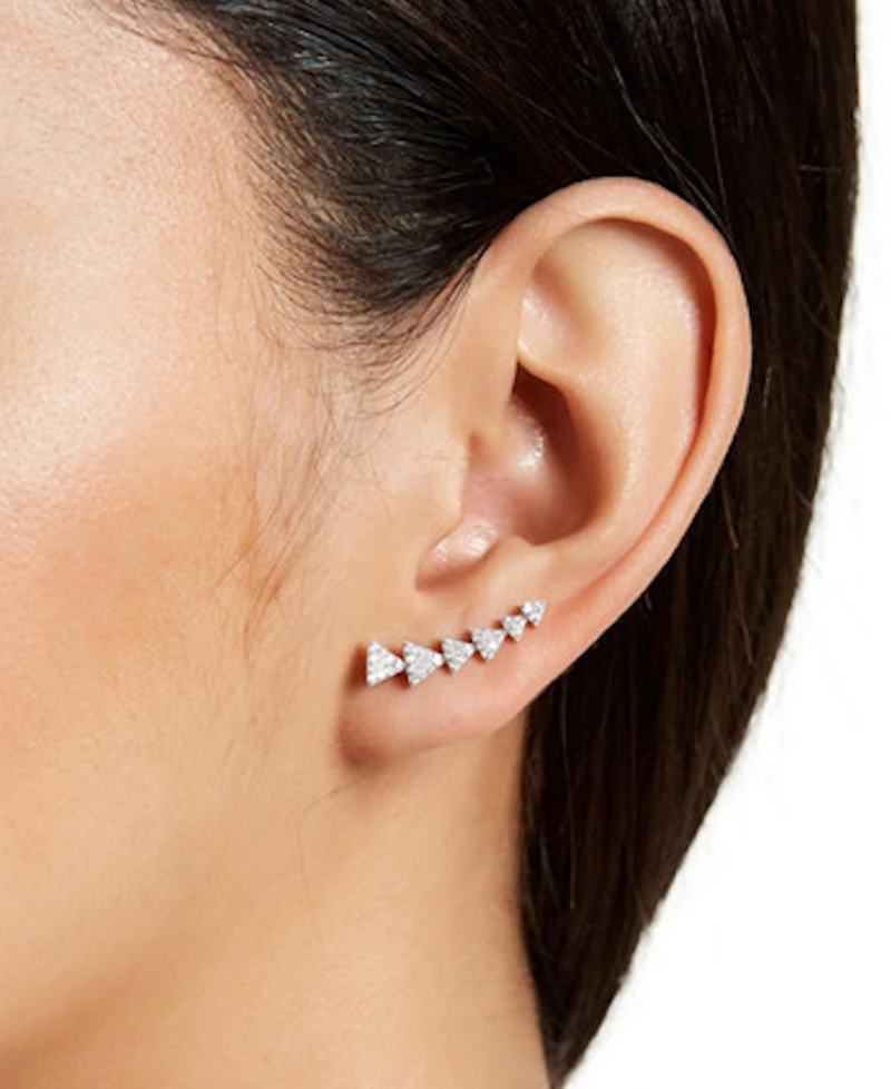 Adornia Arrow Ear Climber Earrings