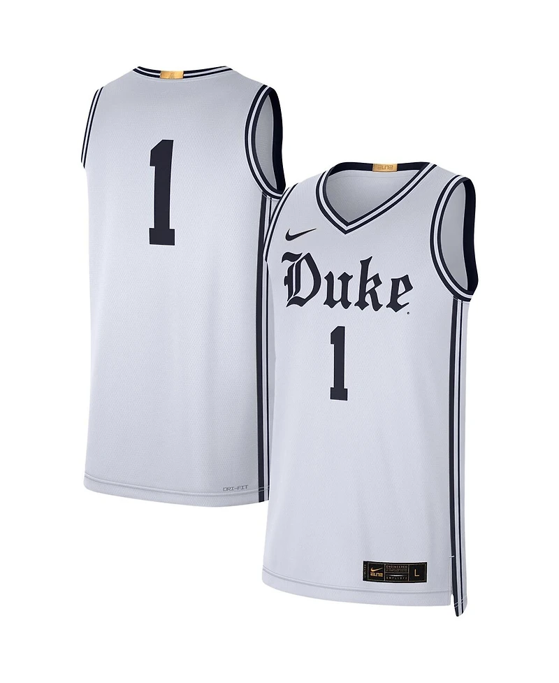 Jordan Men's #1Duke Blue Devils Limited Authentic Jersey