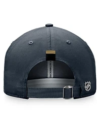 Women's Fanatics Charcoal Vegas Golden Knights Authentic Pro Rink Adjustable Hat