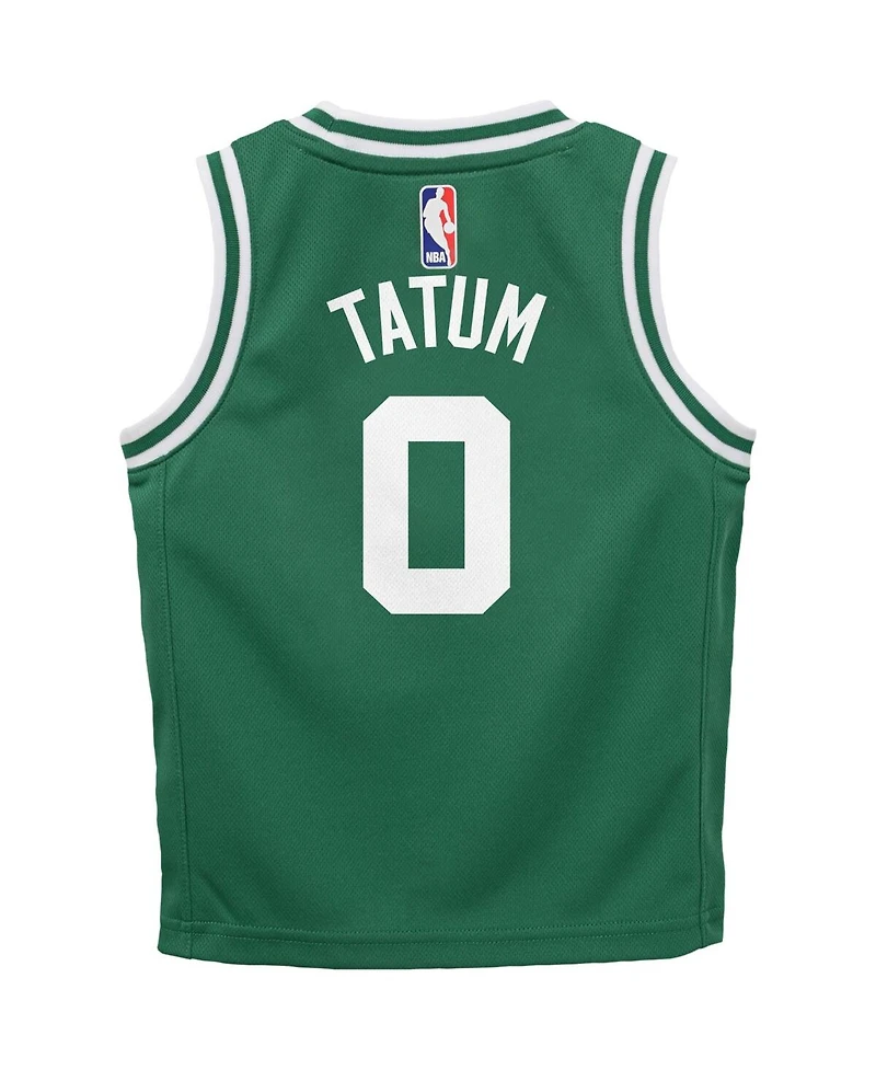 Preschool Boys and Girls Nike Jayson Tatum Green Boston Celtics Swingman Player Jersey - Icon Edition