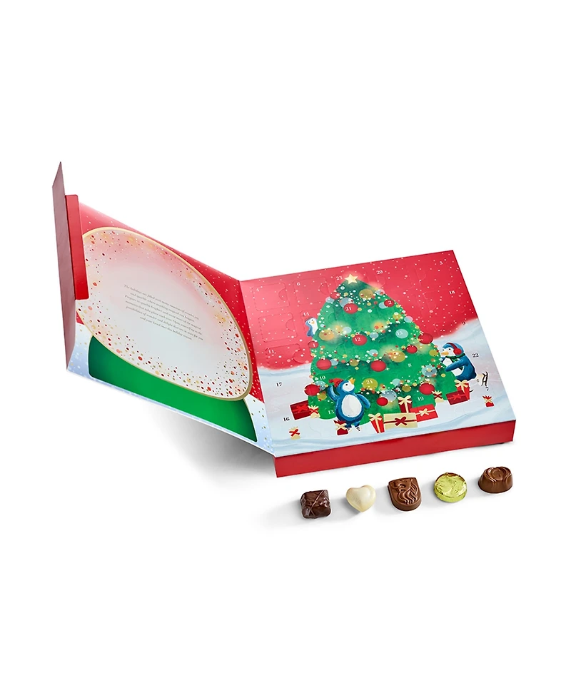 Godiva Holiday Limited Edition Snowglobe Advent Calendar, 24 Piece