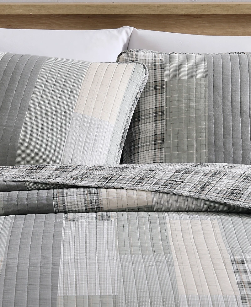 Eddie Bauer Fairview Reversible 3-Pc. Quilt Set, Full/Queen