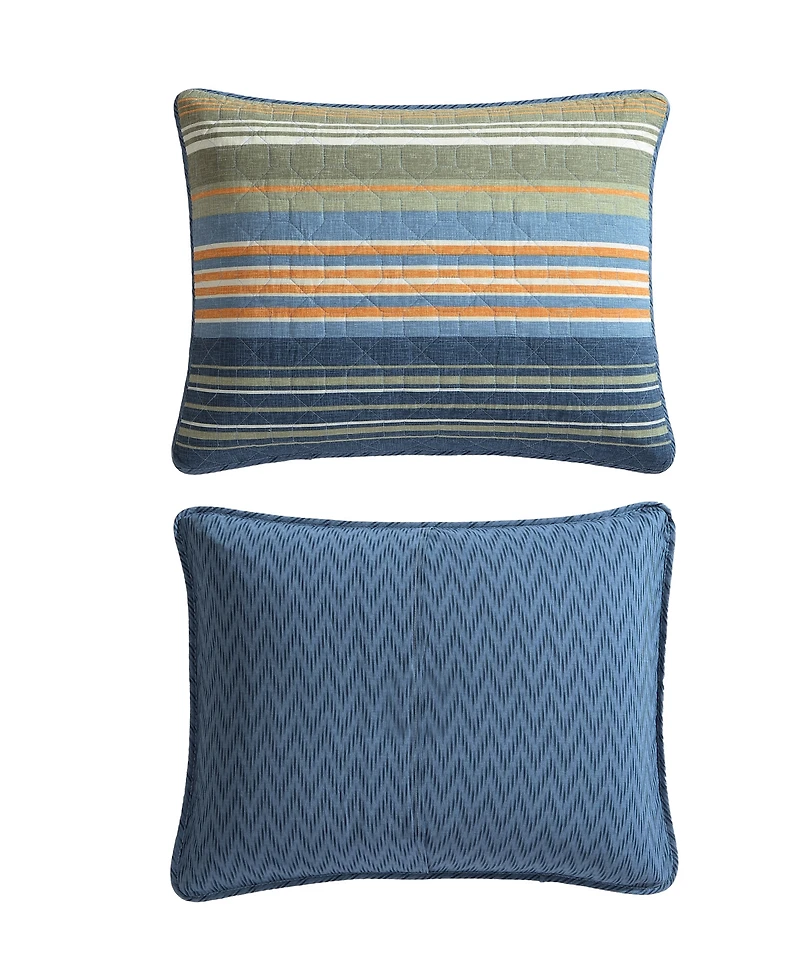 Eddie Bauer Yakima Valley Stripe Reversible 2-Pc. Quilt Set, Twin