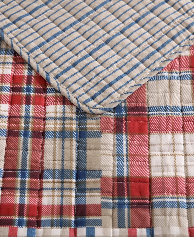 Eddie Bauer Hawthorne Reversible 3-Pc. Quilt Set, Full/Queen