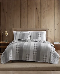 Eddie Bauer Fairview Reversible 3-Pc. Quilt Set, Full/Queen