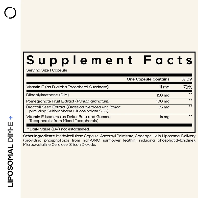 Codeage Liposomal Dim Supplement