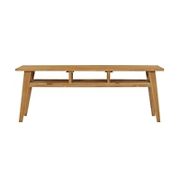 Tv Stand 47.2"x13.8"x17.7" Solid Wood Teak