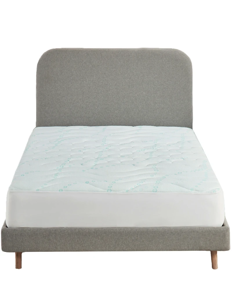 Mattress Pads Queen Size, 3-Zone Cooling, Soft, Non-Slip Quilted Mattress Pad Queen Size, 8 - 20 Inch Deep Pockets by California Design Den