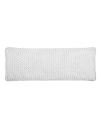 J by J Queen Cayman Quilted Decorative Pillow, 14" x 40"