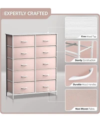 Sorbus 10 Drawers Storage Dresser