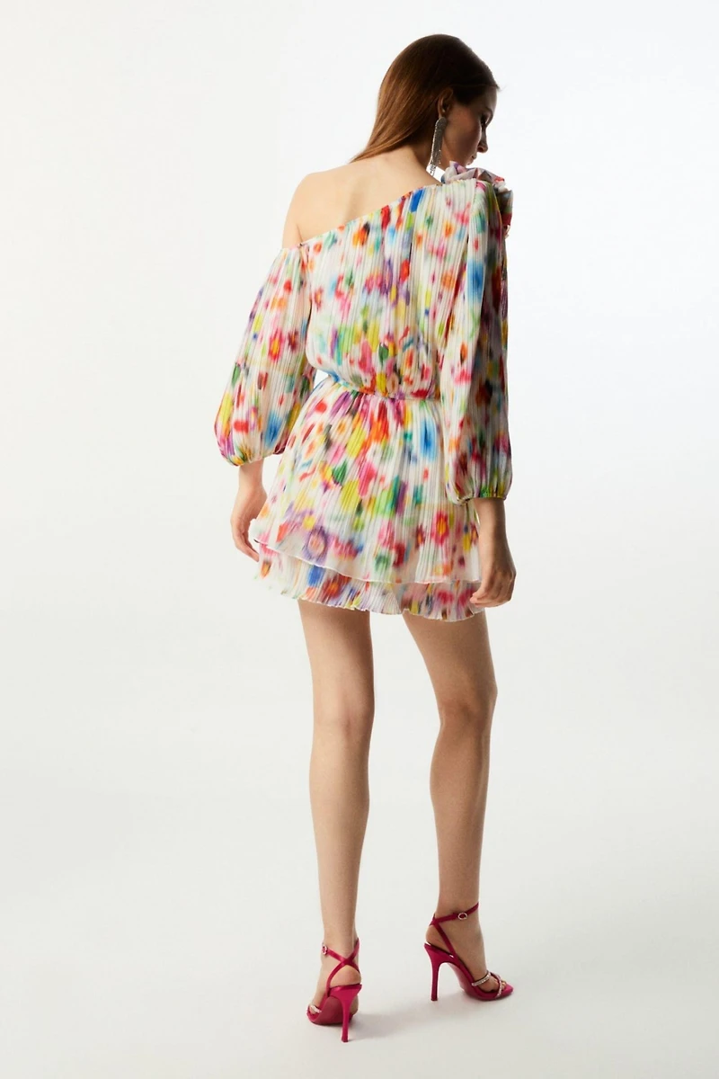 Women's Printed Flowy Dress