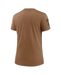 Women's Nike Brown Cincinnati Bengals 2023 Salute to Service Legend Performance T-shirt