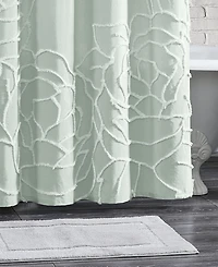 Peri Home Chenille Rose Shower Curtain, 72" x 72"