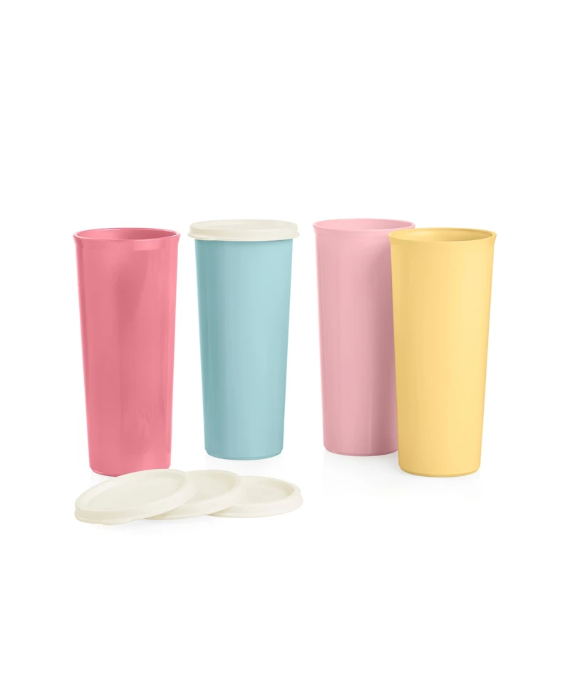 Tupperware Heritage 24 Pc Vintage Tumbler Set