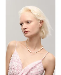Mera Baroque Freshwater Pearl Beaded Necklace