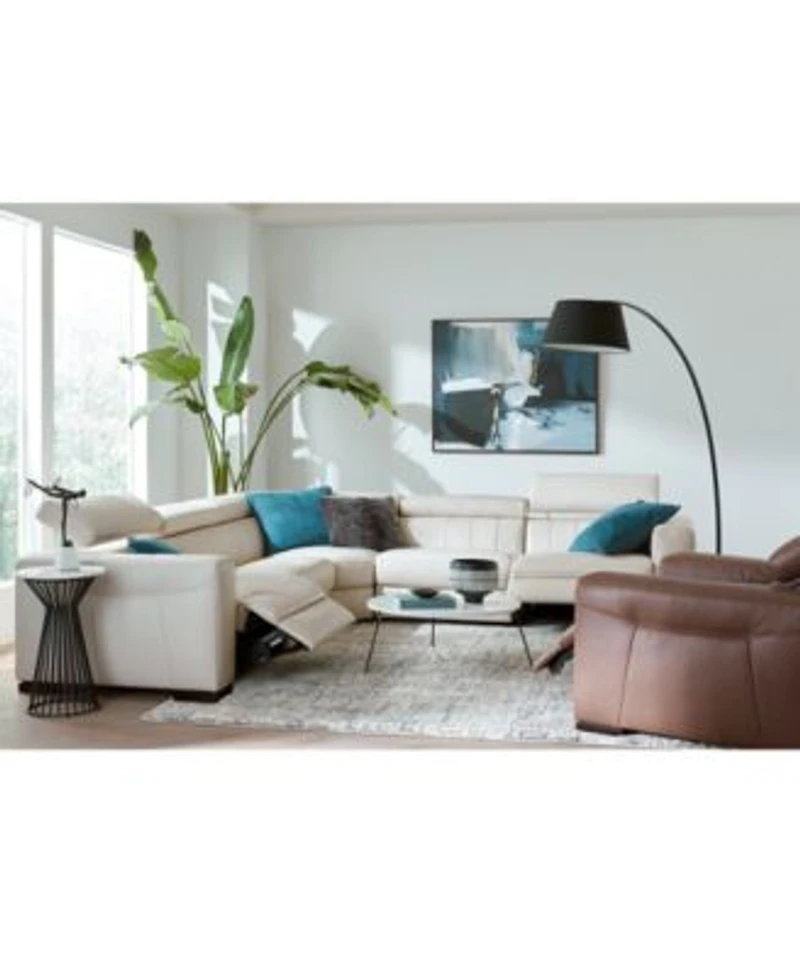 Rinan Leather Sectional Collection Created For Macys