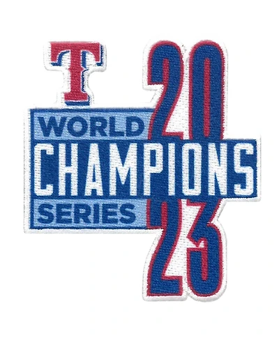 Texas Rangers 2023 World Series Champions Scattered Patch
