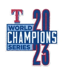 Texas Rangers 2023 World Series Champions Scattered Patch