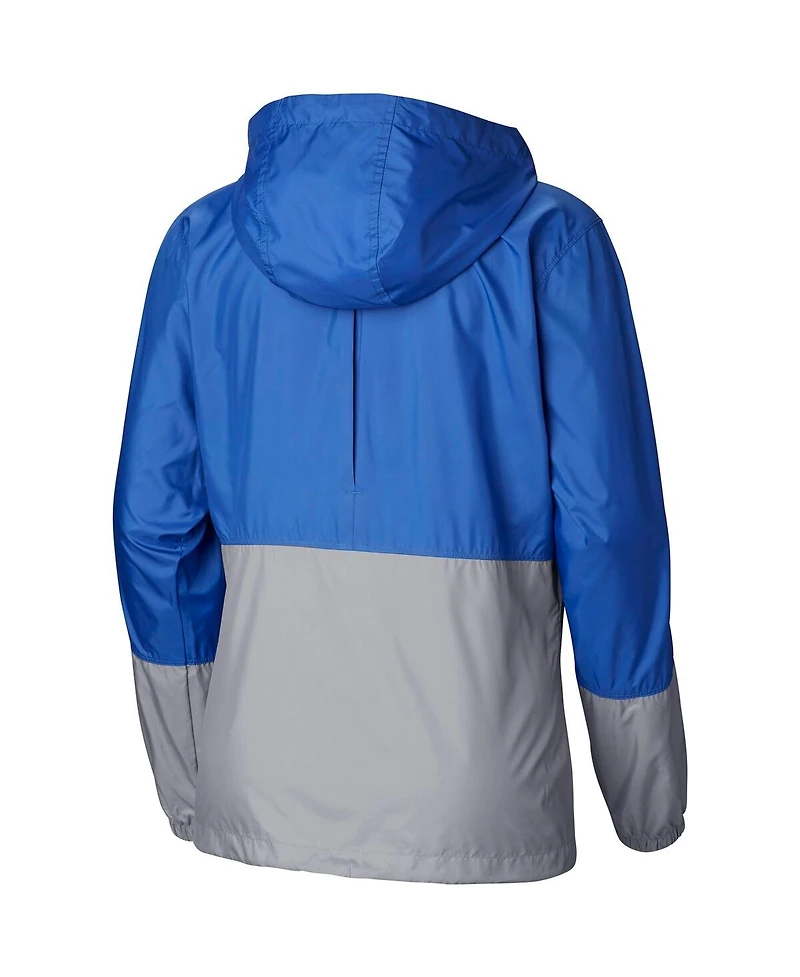 Women's Columbia Royal Texas Rangers 2023 World Series Champions Flash Forward Full-Zip Windbreaker Jacket