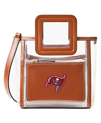 Women's Staud Tampa Bay Buccaneers Clear Mini Shirley Bag