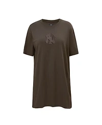 Women's Pro Standard Brown New York Yankees Neutral T-shirt Dress