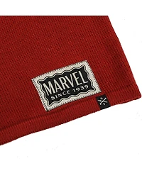 Men's Red Marvel Graphic Varsity Sweater