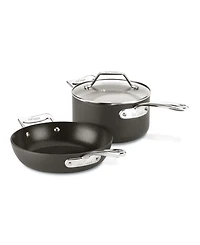 All-Clad Essentials Hard Anodized Nonstick Cookware Set