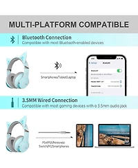 Edifier G5BT Cat Wireless Bluetooth Cat Ear Gaming Headset with Mic
