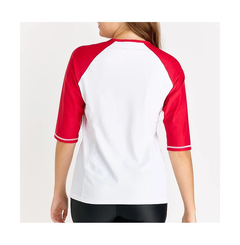 Calypsa Women's Loose Fit Margaux Swim Top