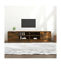 Tv Stands 2 pcs Smoked Oak 31.5"x13.8"x14.4" Engineered Wood