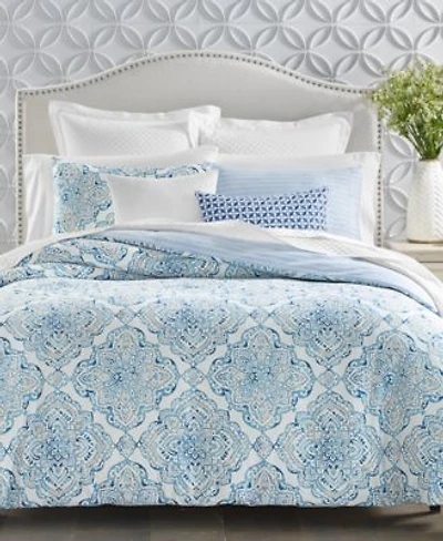 Charter Club Coastal Medallion Duvet Cover Sets Exclusively At Macys