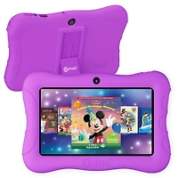 Contixo 7" Android Kids Tablet 32GB, Includes 50+ Disney Storybooks & Stickers, Protective Case with Kickstand, (2024 Model)