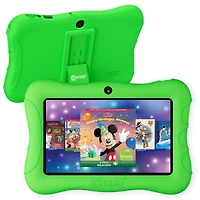 Contixo 7" Android Kids Tablet 32GB, Includes 50+ Disney Storybooks & Stickers, Protective Case with Kickstand, (2024 Model)