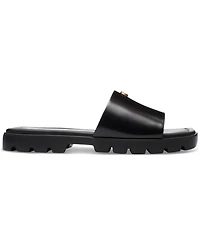 Coach Women's Florence "C" Lug-Sole Slip-On Slide Flat Sandals