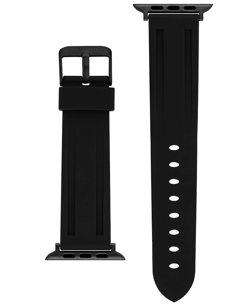 Vince Camuto Men's Premium Silicone Band Compatible with 42mm, 44mm, 45mm, Ultra