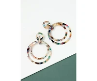 Starfish Project Margot Multicolored Resin Dangle Earrings