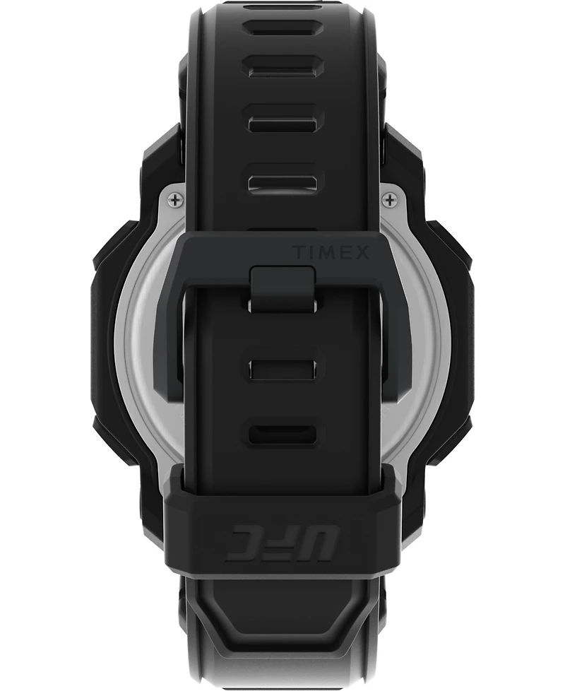Timex Ufc Men's Knockout Digital Black Polyurethane Watch, 48mm