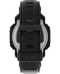 Timex Ufc Men's Knockout Digital Black Polyurethane Watch, 48mm