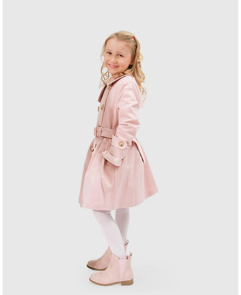 Belle & Bloom Child Girls Miss Sunshine Trench Coat