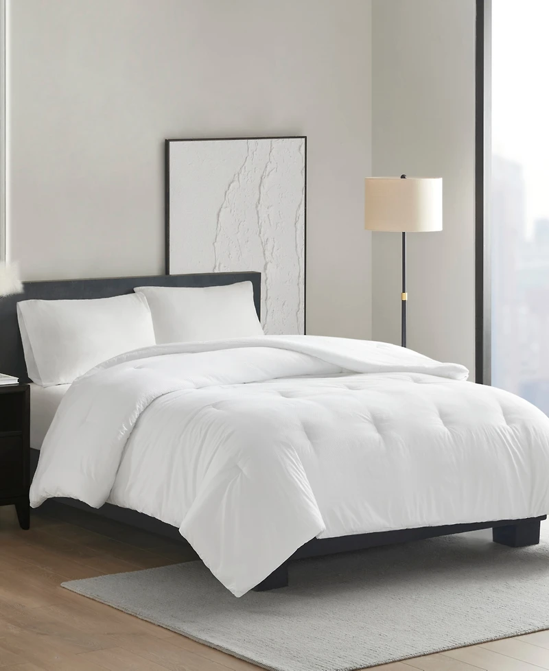 Madison Park Honeycomb Textured Oversized Down Alternative Comforter, King/California King