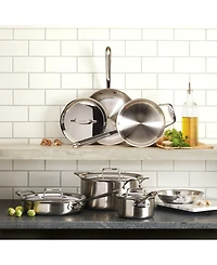 All-Clad D5 Stainless Steel Brushed 5-Ply Bonded 4 Qt. Sauce Pan with Lid