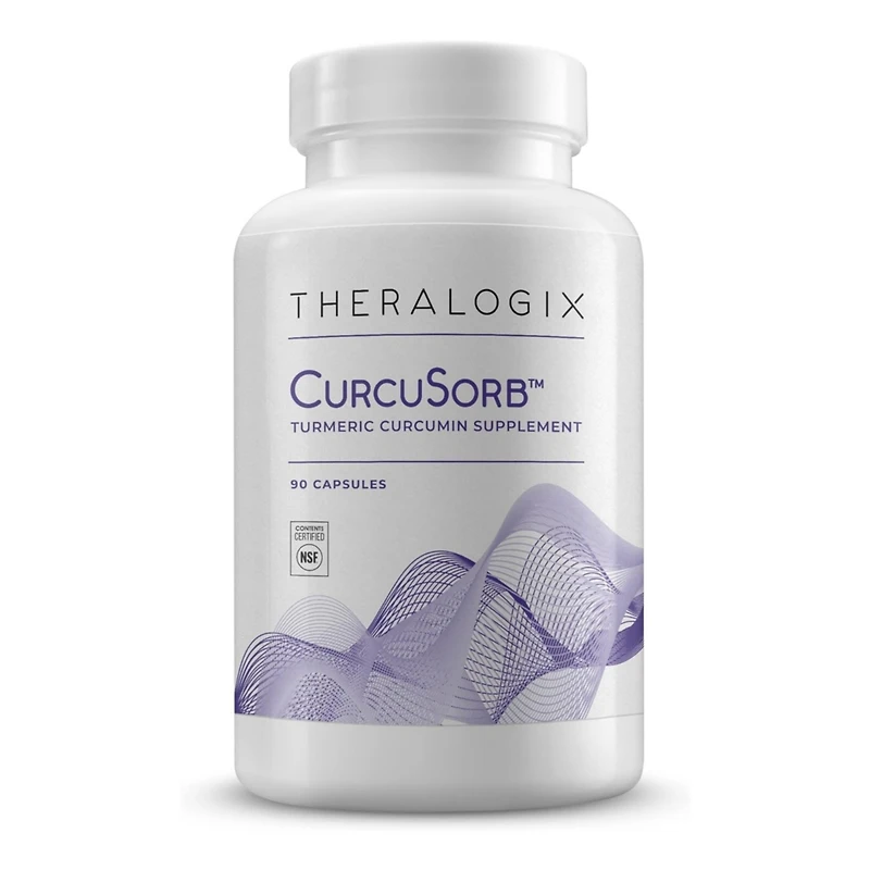 Theralogix CurcuSorb Turmeric Curcumin Supplement 90-Day Supply