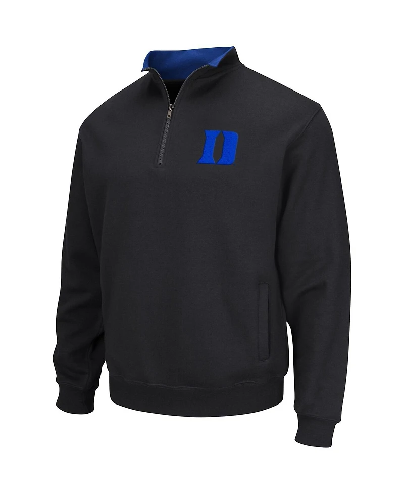 Men's Colosseum Duke Devils Tortugas Quarter-Zip Top