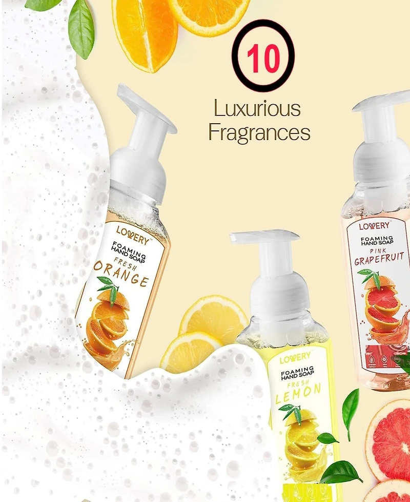 Lovery 10-Pc. Foaming Hand Soap Gift Set